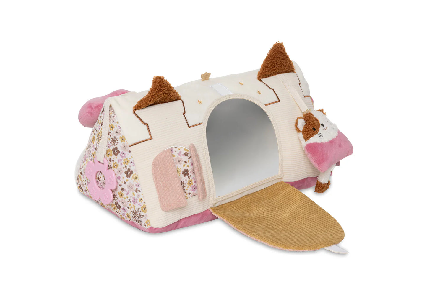 Jollein - Activity Triangle – Flower Fairies | Zachte Activiteitendriehoek voor Baby’s