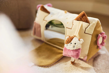 Jollein - Activity Triangle – Flower Fairies | Zachte Activiteitendriehoek voor Baby’s