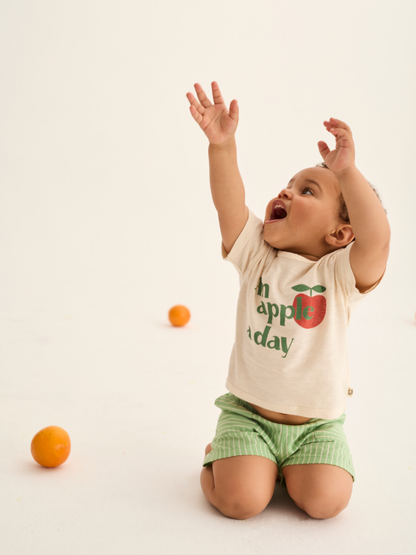 Cozmo - Bob T-shirt Baby Apple ivory