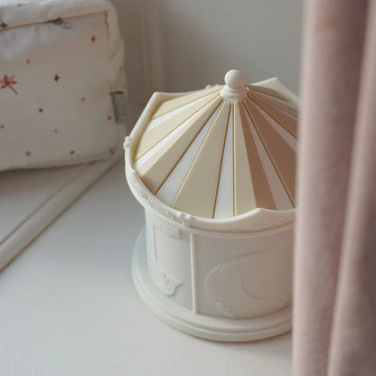 Cam Cam Copenhagen - Carousel Night Light – Off White | Sfeervol Nachtlampje voor Baby- & Kinderkamer