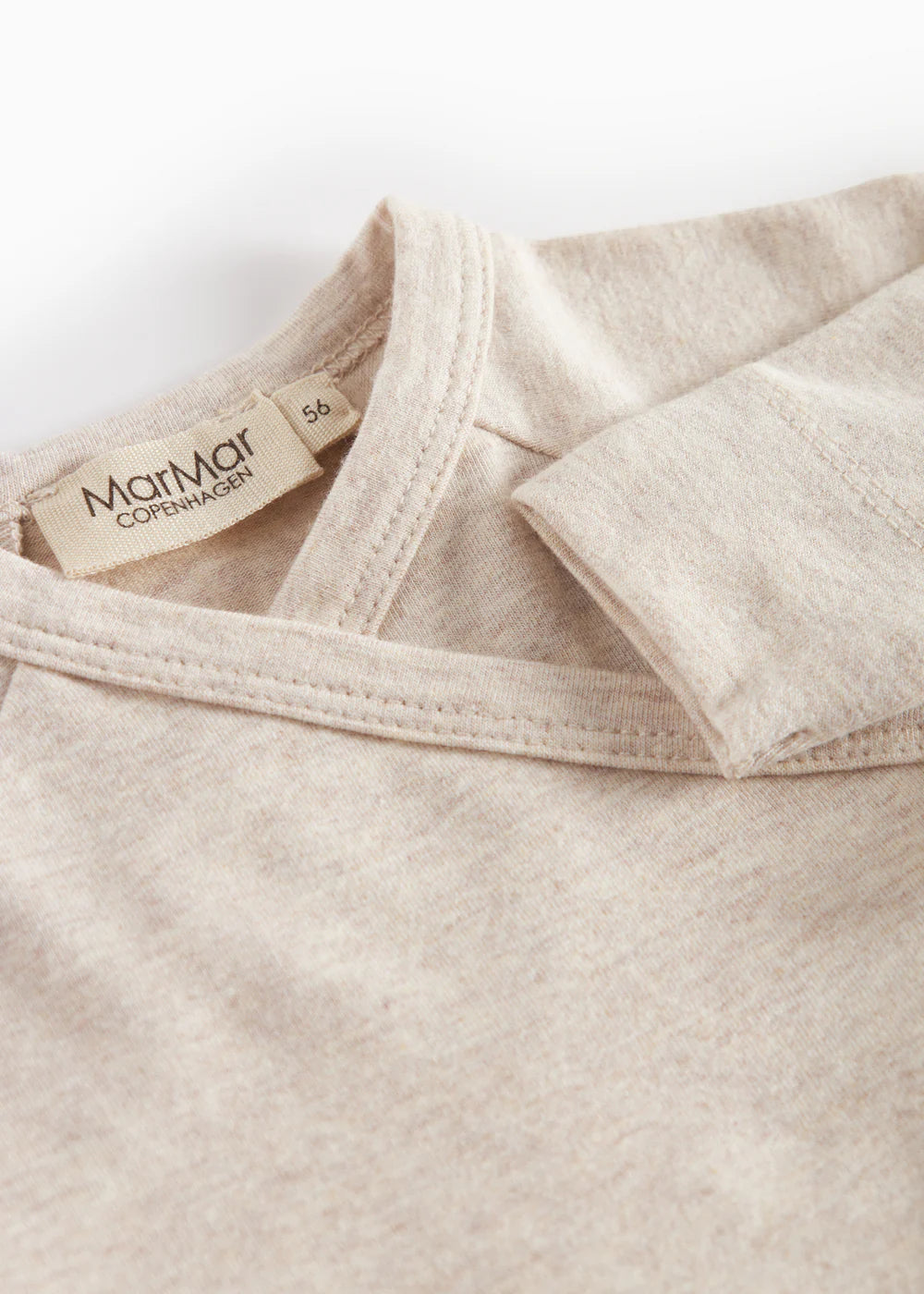 MarMar Copenhagen – Belita Romper | Light Beige Melange