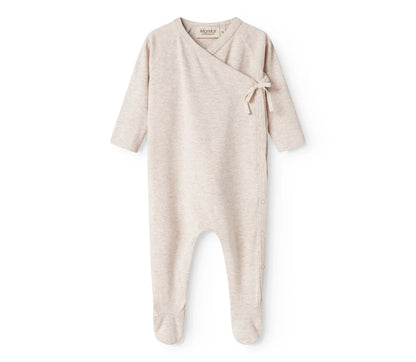 MarMar Copenhagen - Wikkelromper Rubetta Licht Beige