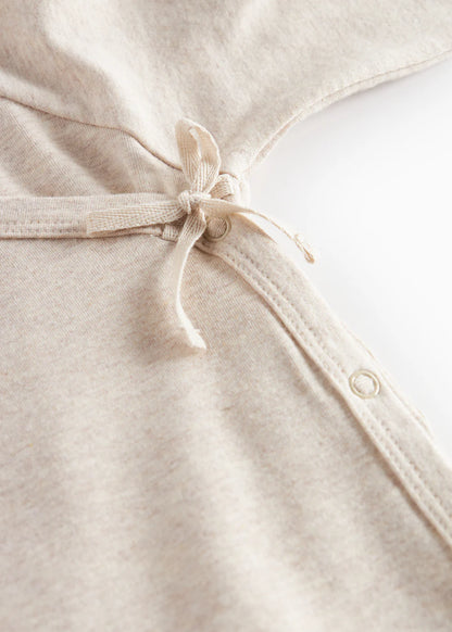MarMar Copenhagen - Wikkelromper Rula Licht Beige