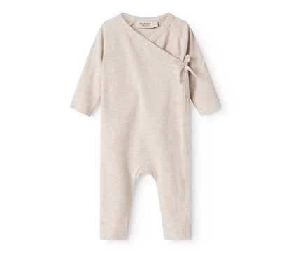 MarMar Copenhagen - Wikkelromper Rula Licht Beige