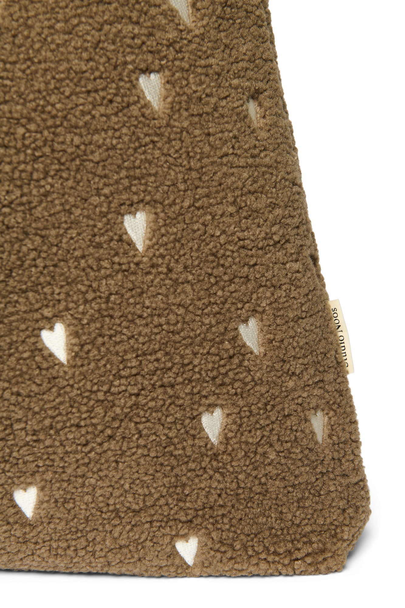 Studio Noos – Teddy Mom Bag Brown Hearts