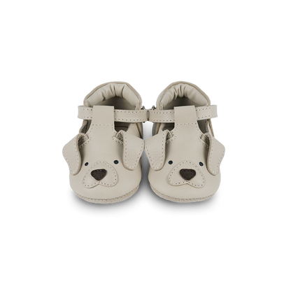 Donsje Amsterdam – Spark Special Shoes | Golden Retriever | Ivory Classic Leather