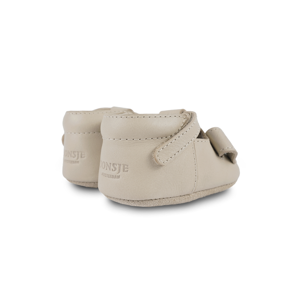 Donsje Amsterdam – Spark Special Shoes | Golden Retriever | Ivory Classic Leather