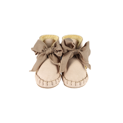 Donsje Amsterdam – Pina Organza Booties | Powder Nubuck