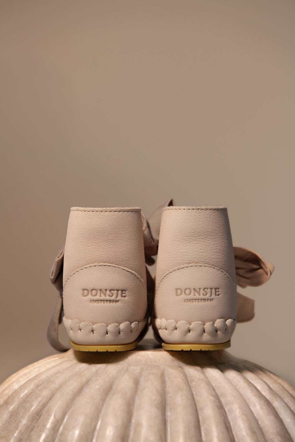 Donsje Amsterdam – Pina Organza Booties | Powder Nubuck