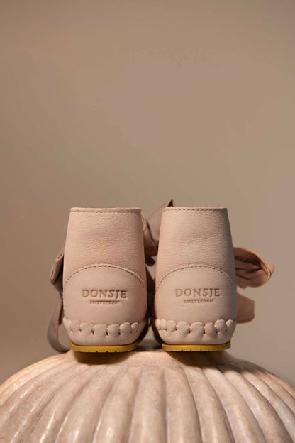 Donsje Amsterdam – Pina Organza Booties | Powder Nubuck