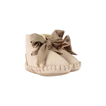Donsje Amsterdam – Pina Organza Booties | Powder Nubuck