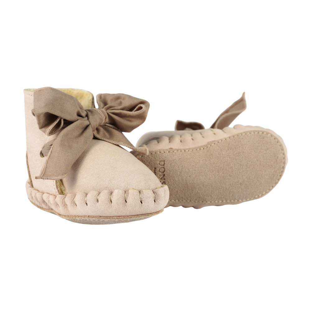 Donsje Amsterdam – Pina Organza Booties | Powder Nubuck