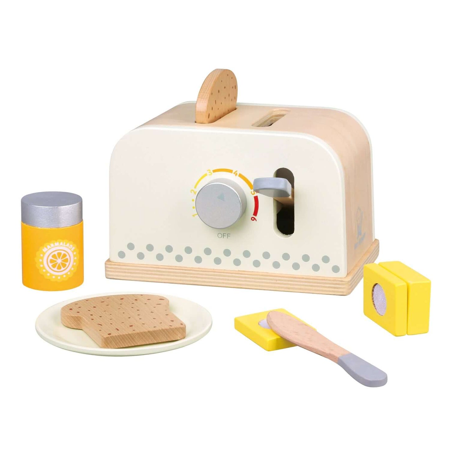 Toaster houten set