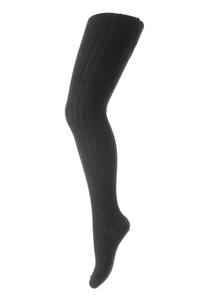 MP Denmark - Cotton rib tights black
