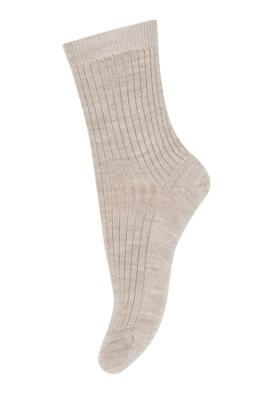 MP Denmark - Hilde socks Beige Melange