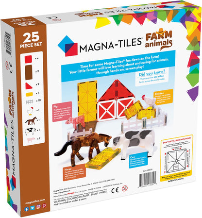 Magna-Tiles Farm Animals 25-stuk Set