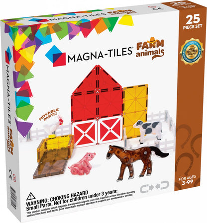 Magna-Tiles Farm Animals 25-stuk Set