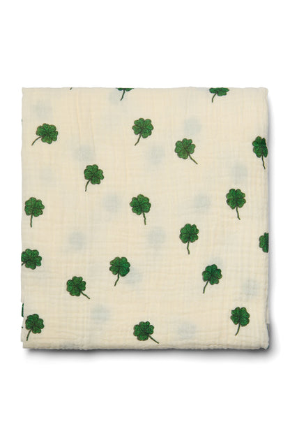 Studio Noos – White Clover Swaddle 120x120 cm Large