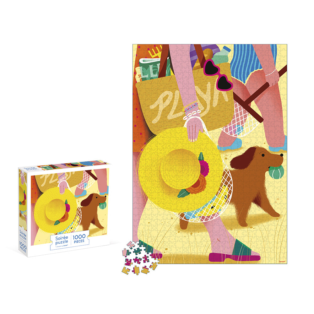 Janod - Kidult Puzzel Stranddag