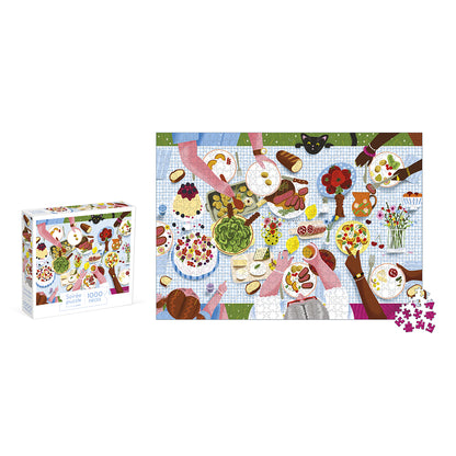 Janod - Kidult Puzzel Het  Familiediner
