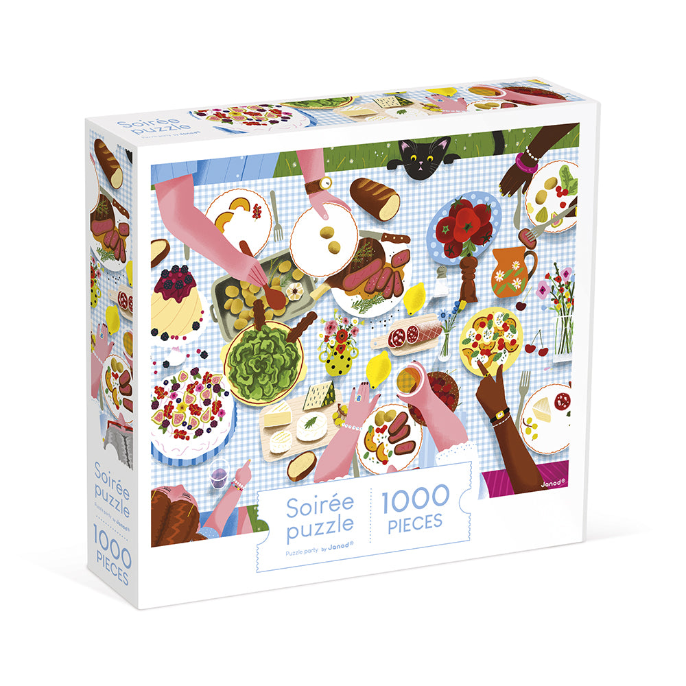 Janod - Kidult Puzzel Het  Familiediner