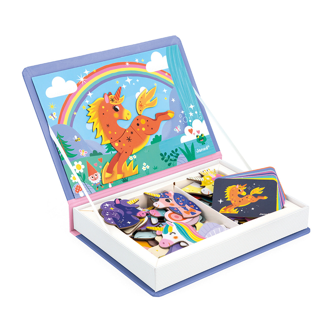 Janod - Magnetibook Eenhoorn
