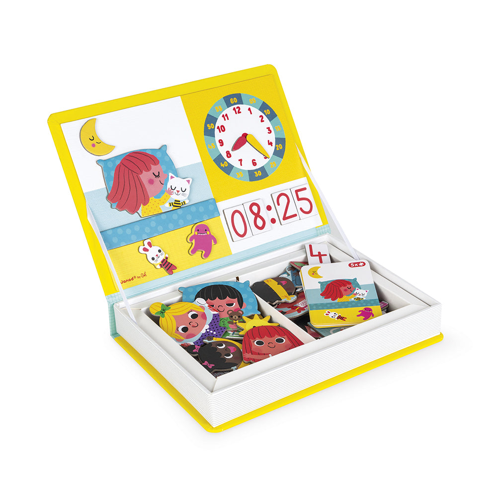 Janod - Magnetibook Klok kijken