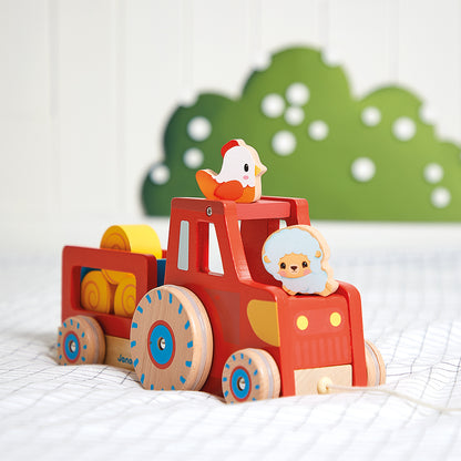 Janod -  Trekfiguur Tractor