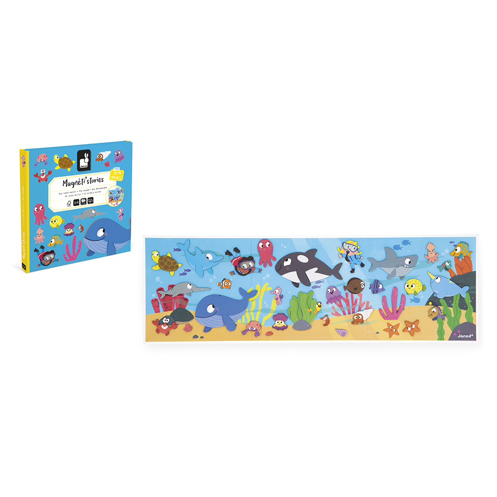 Janod - Magneti Stories Zeedieren