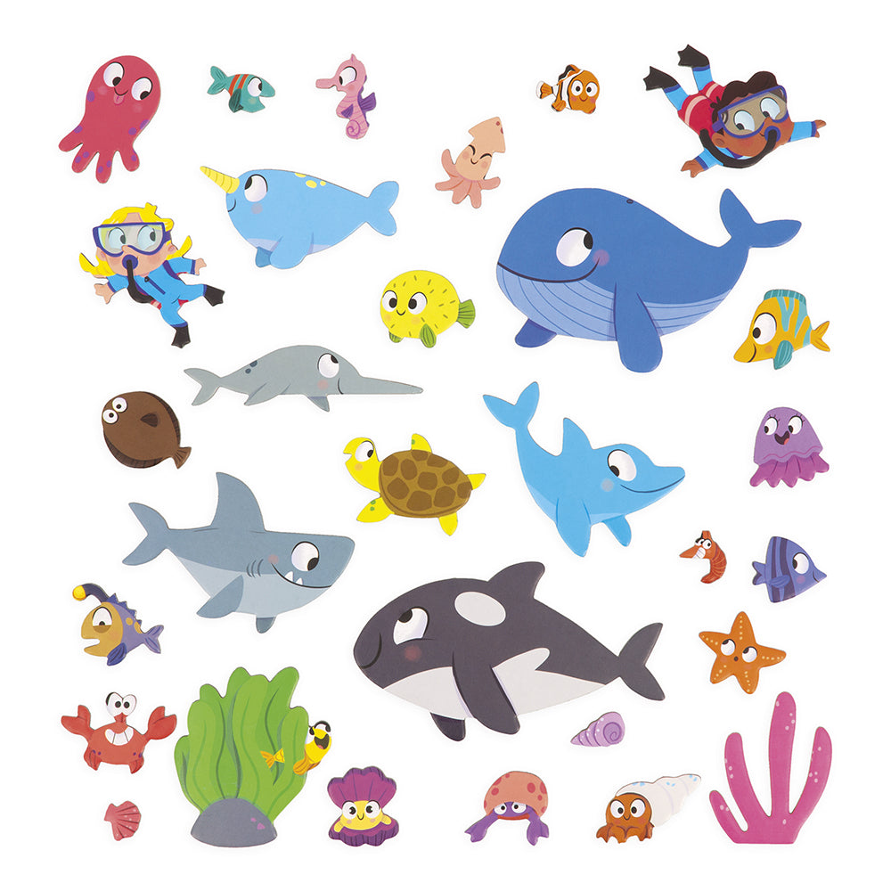 Janod - Magneti Stories Zeedieren