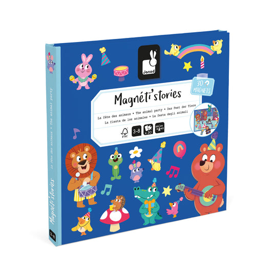 Janod - Magneti Stories Dierenfeest
