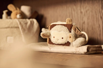 Jollein - Activity Cube – Woolly | Zachte Activiteitenkubus voor Baby’s