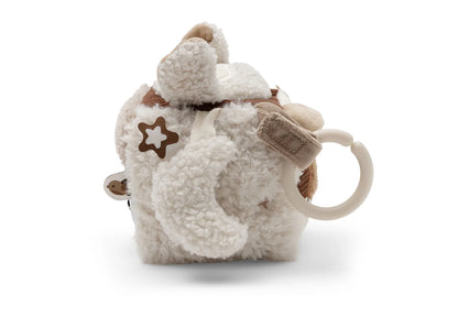 Jollein - Activity Cube – Woolly | Zachte Activiteitenkubus voor Baby’s