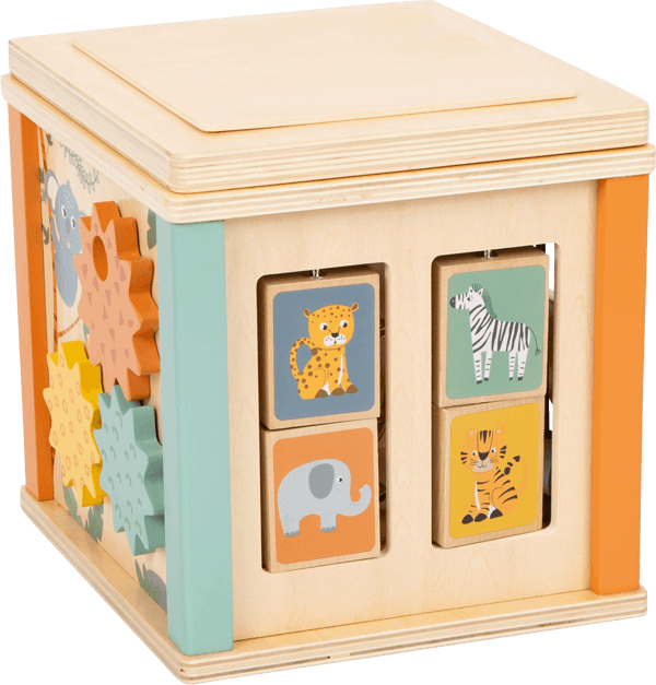 Small Foot 5-in-1 Activity box hout