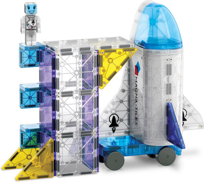 Magna-Tiles  Space 32-Piece Set – Bouw je eigen ruimteavontuur!