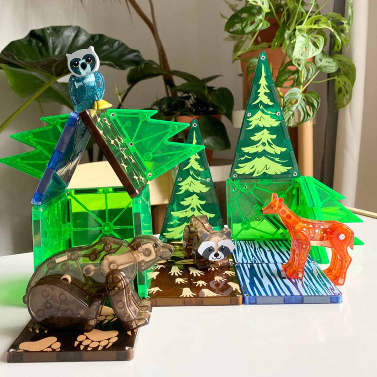 Magna-Tiles Forest Animals 25-stuk Set