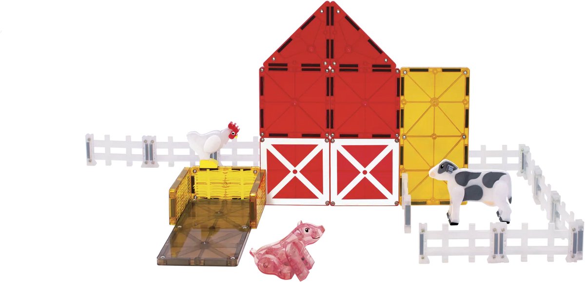 Magna-Tiles Farm Animals 25-stuk Set