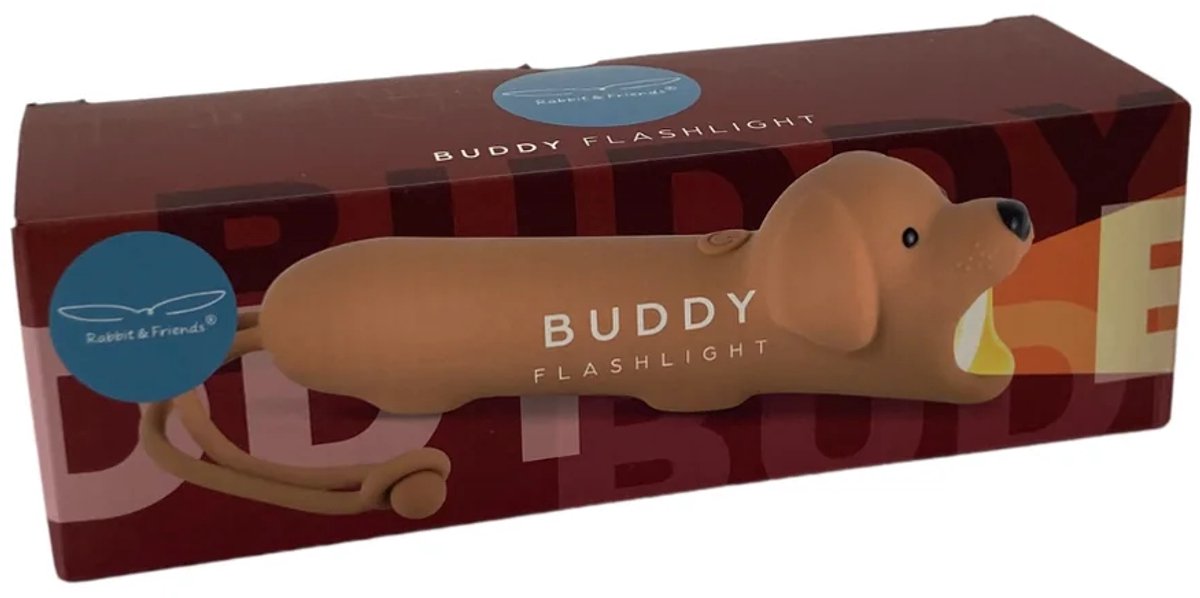 Rabbit & Friends - Zaklamp Buddy Hond