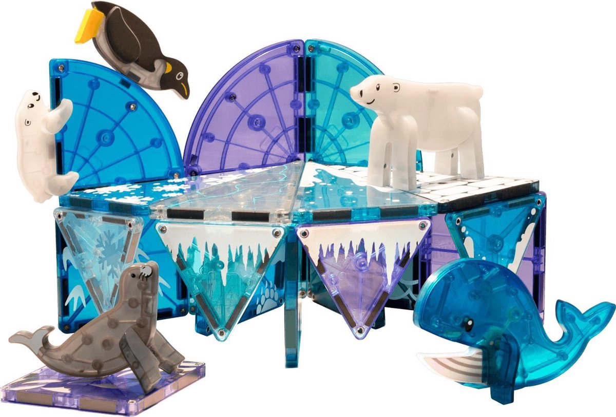 Magna-Tiles Arctic Animals 25-stuk Set