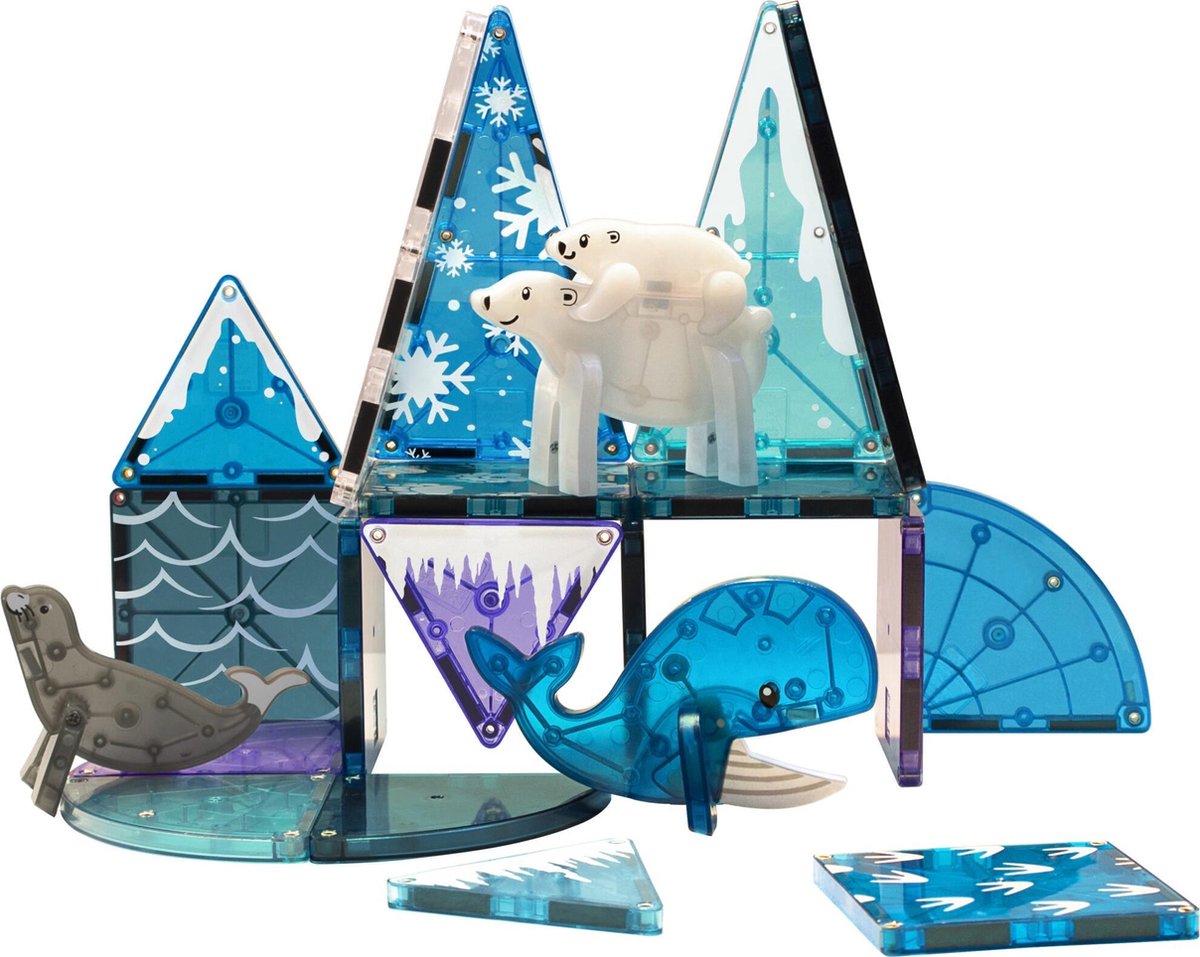 Magna-Tiles Arctic Animals 25-stuk Set