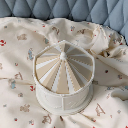 Cam Cam Copenhagen - Carousel Night Light – Off White | Sfeervol Nachtlampje voor Baby- & Kinderkamer