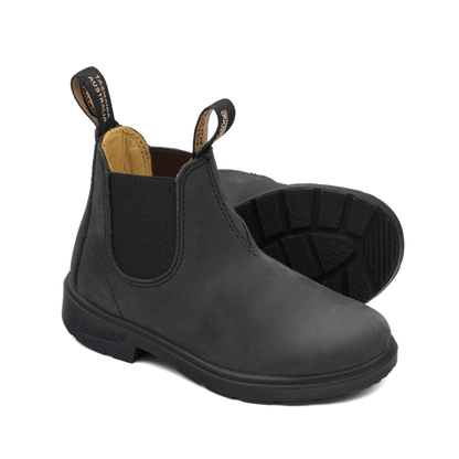 Blundstone - Kids boots nubuck | Rustic Black