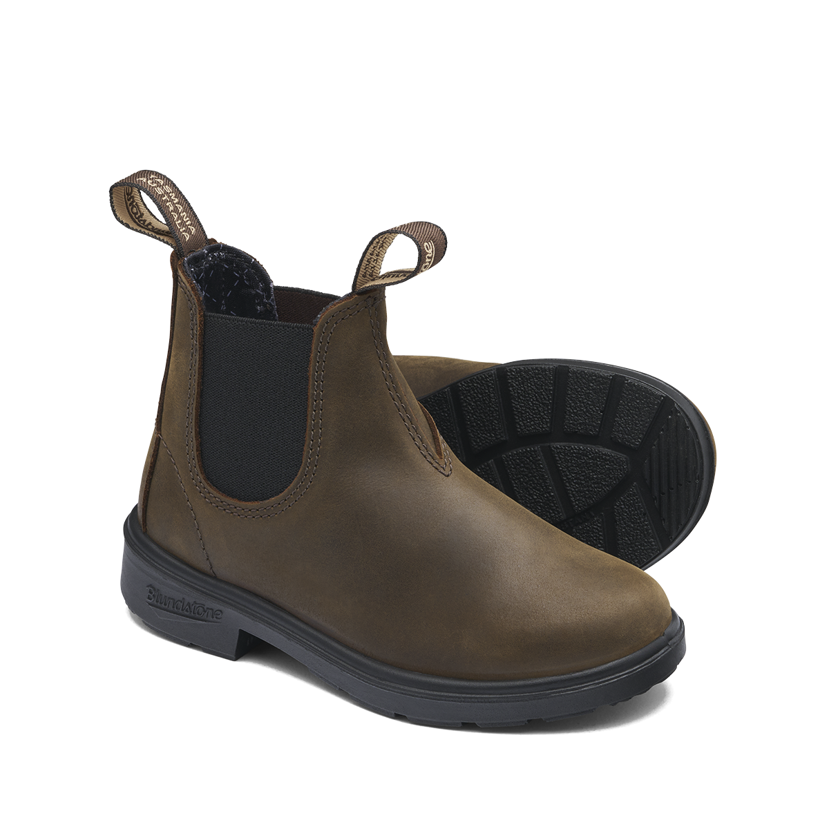 Blundstone - Kids boots nubuck | Antique Brown