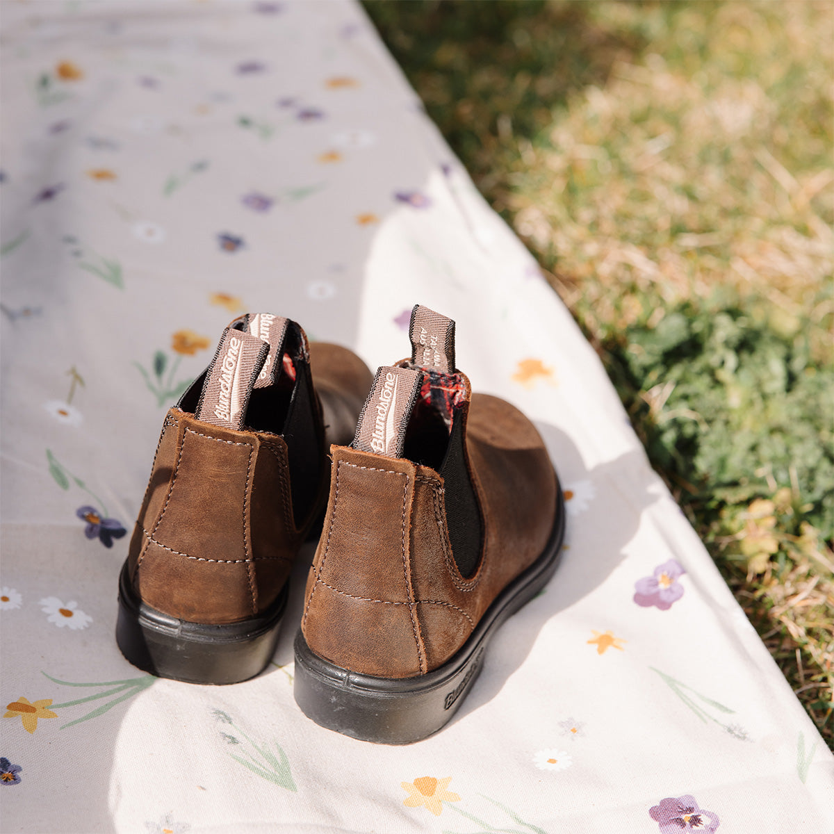 Blundstone - Kids boots nubuck | Antique Brown