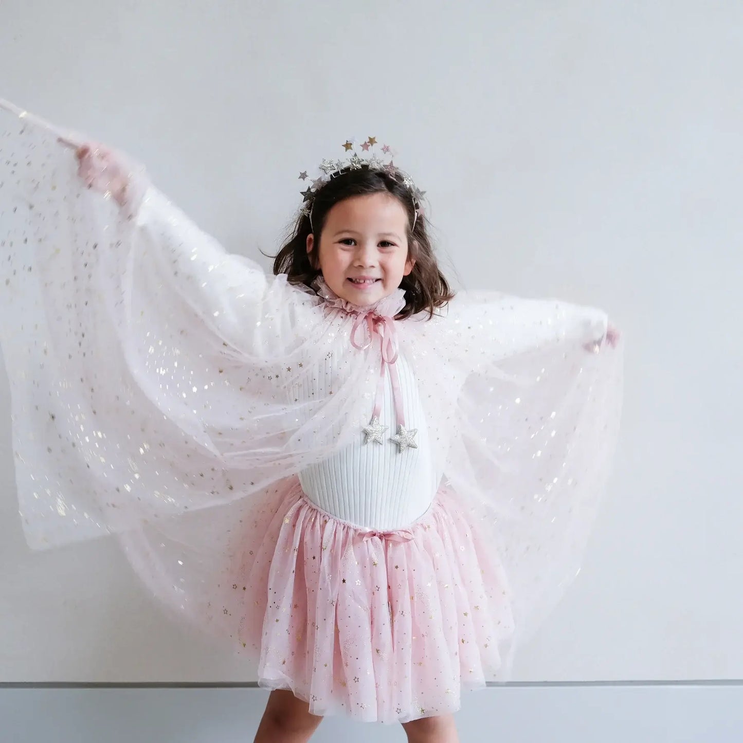 Mimi & Lula - Pink shooting star cape
