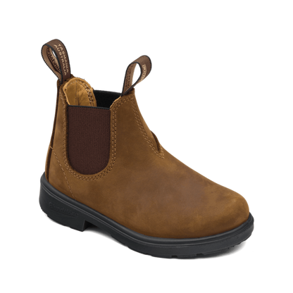 Blundstone - Kids boots nubuck | Rustic Brown
