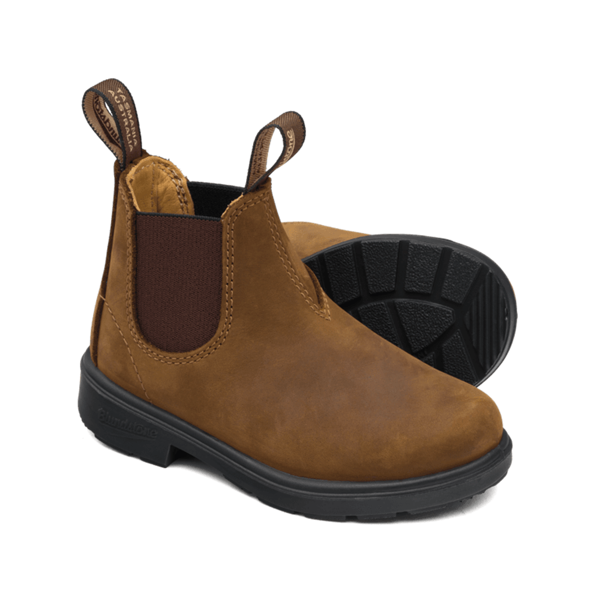 Blundstone - Kids boots nubuck | Rustic Brown