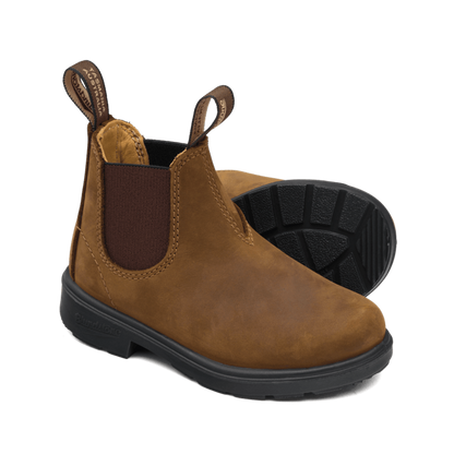 Blundstone - Kids boots nubuck | Rustic Brown