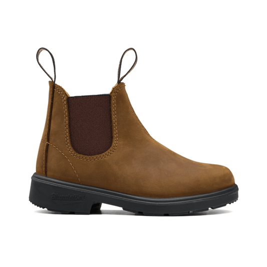 Blundstone - Kids boots nubuck | Rustic Brown