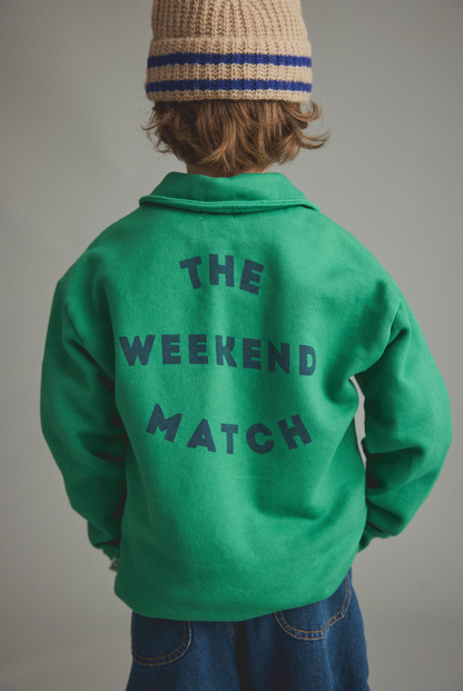 Cozmo - OTTO Polo Sweater | Grass Green